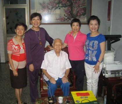 20080905拜訪名譽理事長卓而異老師